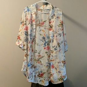 Floral kimono